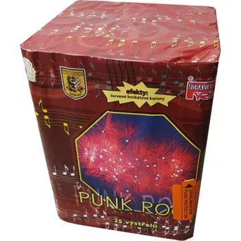 Zábavní pyrotechnika Pyro Moravia Punk Rock 25 ran