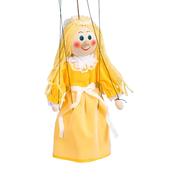 loutka Mašek Loutka Zlatovláska 20 cm