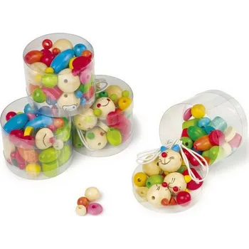 Dětské navlékací korálky Legler sada korálků k navlékání 7696