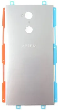 Náhradní kryt pro mobilní telefon Originální Sony zadní kryt pro Xperia XA 2 Ultra stříbrný