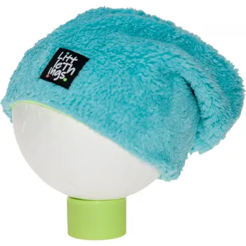 Čepice tyrkysová chlupatá trpasličí čepice