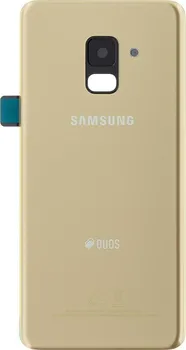 Náhradní kryt pro mobilní telefon Originální Samsung zadní kryt pro Galaxy A8 2018 zlatý