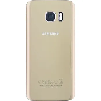 Náhradní kryt pro mobilní telefon Recenze Originální Samsung zadní kryt pro Galaxy S7 zlatý