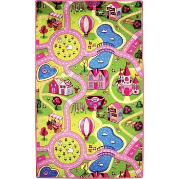 Koberec Vesna Dětský koberec silnice Sweet Town 140x200 cm