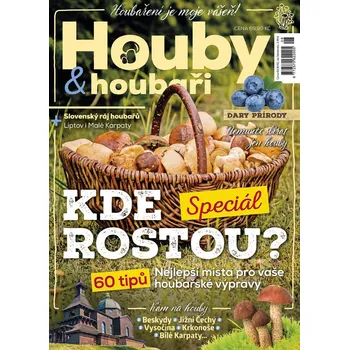 Časopis Houby a houbaři 8/2018 - Kde rostou?