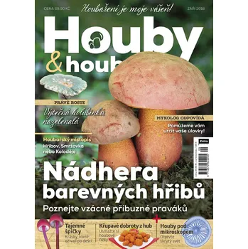 Časopis Houby a houbaři 9/2018 - Nádhera barevných hřibů