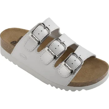 Scholl Rio bílé, 42 Dámské pantofle Scholl Rio bílé, 42