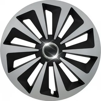 Poklice na kolo Kryt kola 15" FOX RING SILVER/BLACK