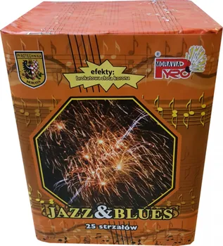 Zábavní pyrotechnika Pyro Moravia Jazz & Blues 25 ran