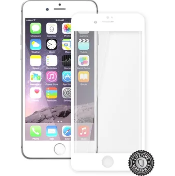 Screenshield ochranné sklo pro Apple iPhone 7 Plus bílé metalické