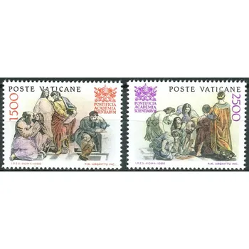 Poštovní známka (1986) MiNr. 897 - 898 ** - Vatikán - 50 let Papežská akademie věd