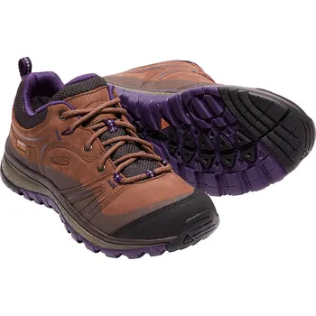 Dámská treková obuv Keen Terradora Leather Wp W Scotch/Mulch