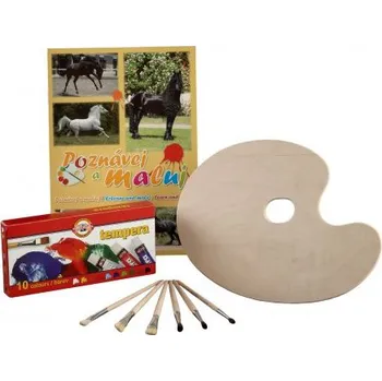 omalovánky Sada Poznávej a maluj