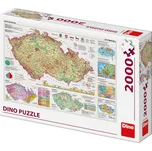 Dino Mapa České republiky 2000 dílků