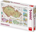 Dino Mapa České republiky 2000 dílků