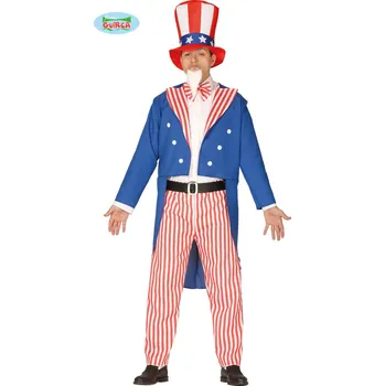 Karnevalový kostým Guirca Fiestas Španělsko Strýček SAM kostým varianta: M 48 - 50