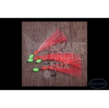 Rybářský háček Návazec Aquantic Makrele Circle Velikost: 1/0, Návazec: E