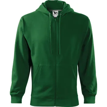 Pánská mikina Adler Czech Trendy Zipper lahvově zelená