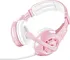 Sluchátka Trust GXT 310P růžovo-bílá