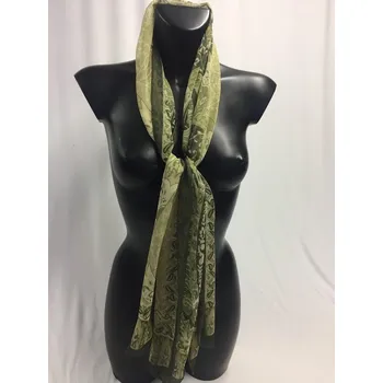 Šátek Šálka zelená, Složení 100% polyester, Barva Zelená