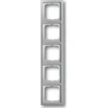 ABB Future Linear pětirámeček ušlechtilá ocel 1754-0-4321 (1725-866K) 2CKA001754A4321