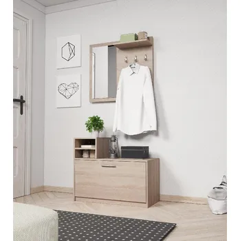 Věšák Předsíň LENA dub sonoma DOPRODEJ*