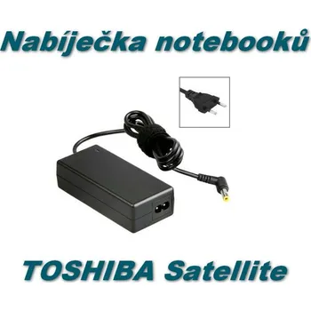 TopTechnology AC adaptér pro Toshiba Satellite 19V 3,42A 5,5x2,5mm 65W neoriginální