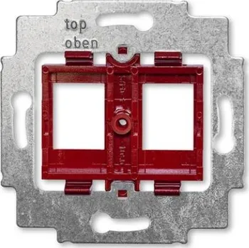 ABB nosná maska 1753-0-8055 (1812) 2CKA001753A8055 pro 2xRJ45