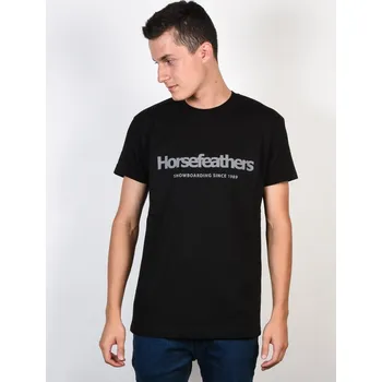 Pánské tričko Horsefeathers Quarter Black