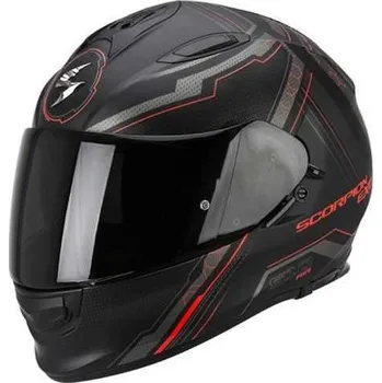 Helma na motorku Scorpion Exo-510 Air Sync černá/červená matná