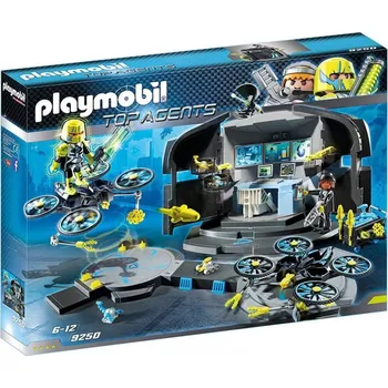 Stavebnice Playmobil Playmobil Top Agents 9250 Dr. Drone's Command Center