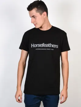 Pánské tričko Horsefeathers Quarter Black