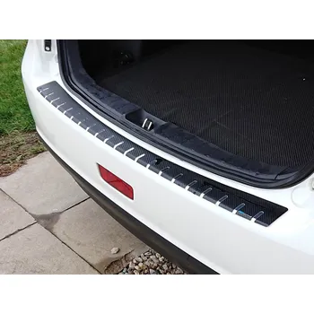 Tuning Kryt prahu pátých dveří Mitsubishi ASX FL 2013-2017 • nerez s karbonem • Alu-Frost