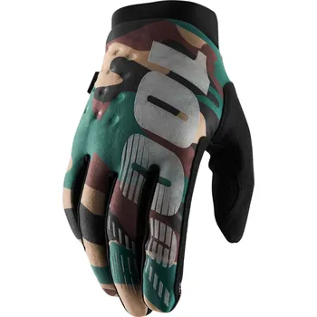 Moto rukavice Cyklistické rukavice 100% S černé