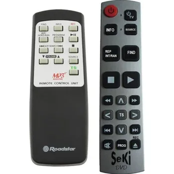 Dálkový ovladač General Roadstar HIF-8888TUMPN - dálkový ovladač, náhrada