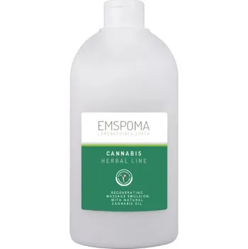 Masážní přípravek Emspoma Herbal Cannabis