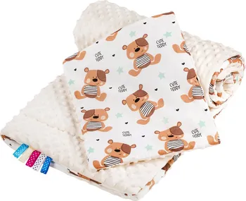 Dětská deka New Baby Oboustranný Set z Minky