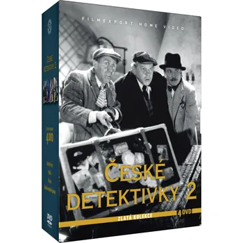 DVD film DVD České detektivky 2 - Zlatá kolekce 