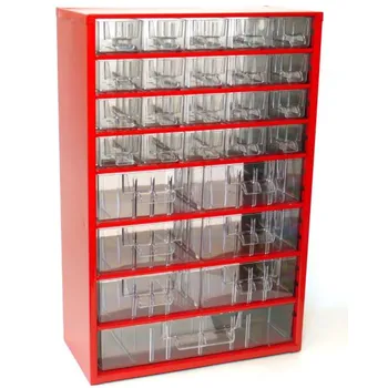 Skříňka na nářadí Mars Svratka Medium 6720C červená