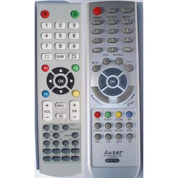 General BIGSAT BS-S77CX, BS-S77CR - dálkový ovladač - duplikát