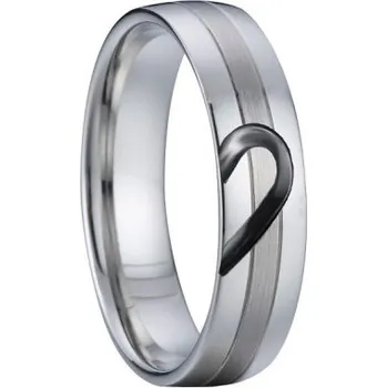 Prsten 7AE AN1029 Pánský snubní ocelový prsten - velikost 67 - AN1029-P-67