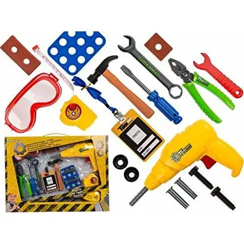 Hračka pro nejmenší Dětské plastové nářadí, sada 19 ks