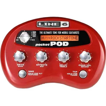 Strunný nástroj Line 6 LINE 6 Pocket POD kytarový multiefekt