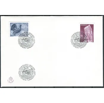 Poštovní známka Švédská pošta (1975) FDC 906 - 907 - Švédsko - Příroda a kámen