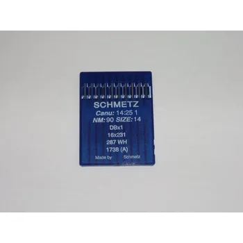 Příslušenství k šicímu stroji Schmetz jehly pro průmyslové stroje typ 16x231, síla 90, 10ks
