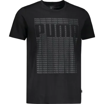 Pánské tričko Puma Wording Tee černé