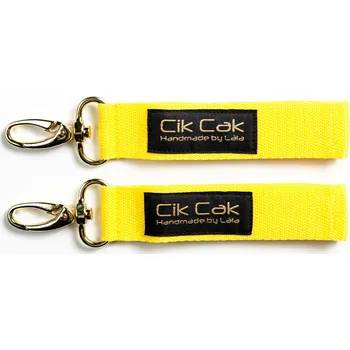 Držák na kočárek Cik Cak Úchyt zlatá karabina