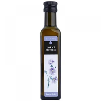 Přírodní produkt Health Link Lněný olej Bio 250 ml