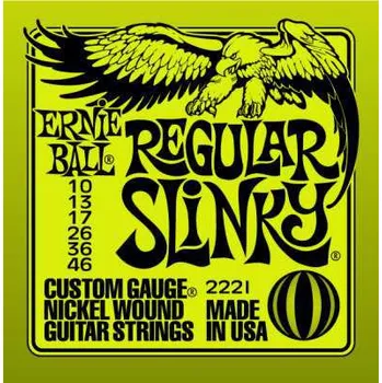 Strunný nástroj Ernie Ball Struny pro elektrickou kytaru Ernie Ball EB 2221