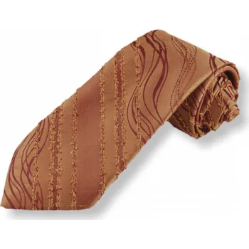 Kravata Tkaná kravata - hnědá